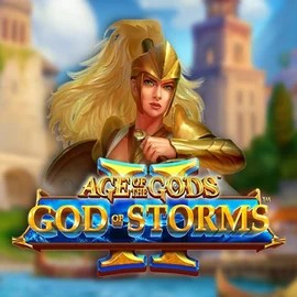 Slots logo of Age Of The Gods: God Of Storms 2 from Playtech at VooDoo Casino