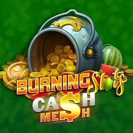 Burning Slots Cash Mesh by BF Games, showcased at voodoos.ca – game logo