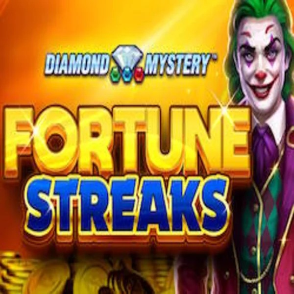 Diamond Mystery Fortune Streaks slot logo by Greentube at VooDoo Casino