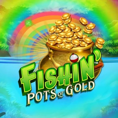 Enjoy Fishin Pots Of Gold by Gameburger Studios – logo hosted on voodoos.ca