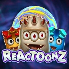 Reactoonz logo by Play'n GO VooDoo Casino