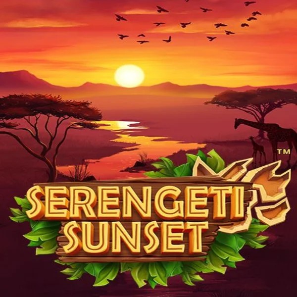 Serengeti Sunset slot logo by Skywind Group at VooDoo Casino